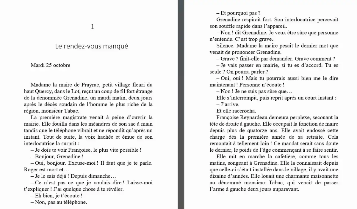 Grenadine a disparu